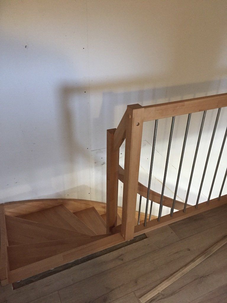 escaliers menuiserie luquiens