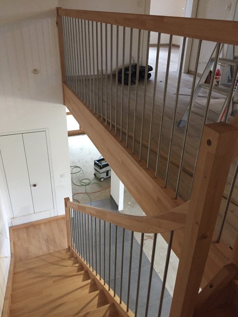 escaliers menuiserie luquiens