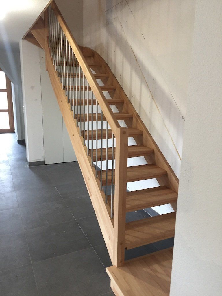 escaliers menuiserie luquiens