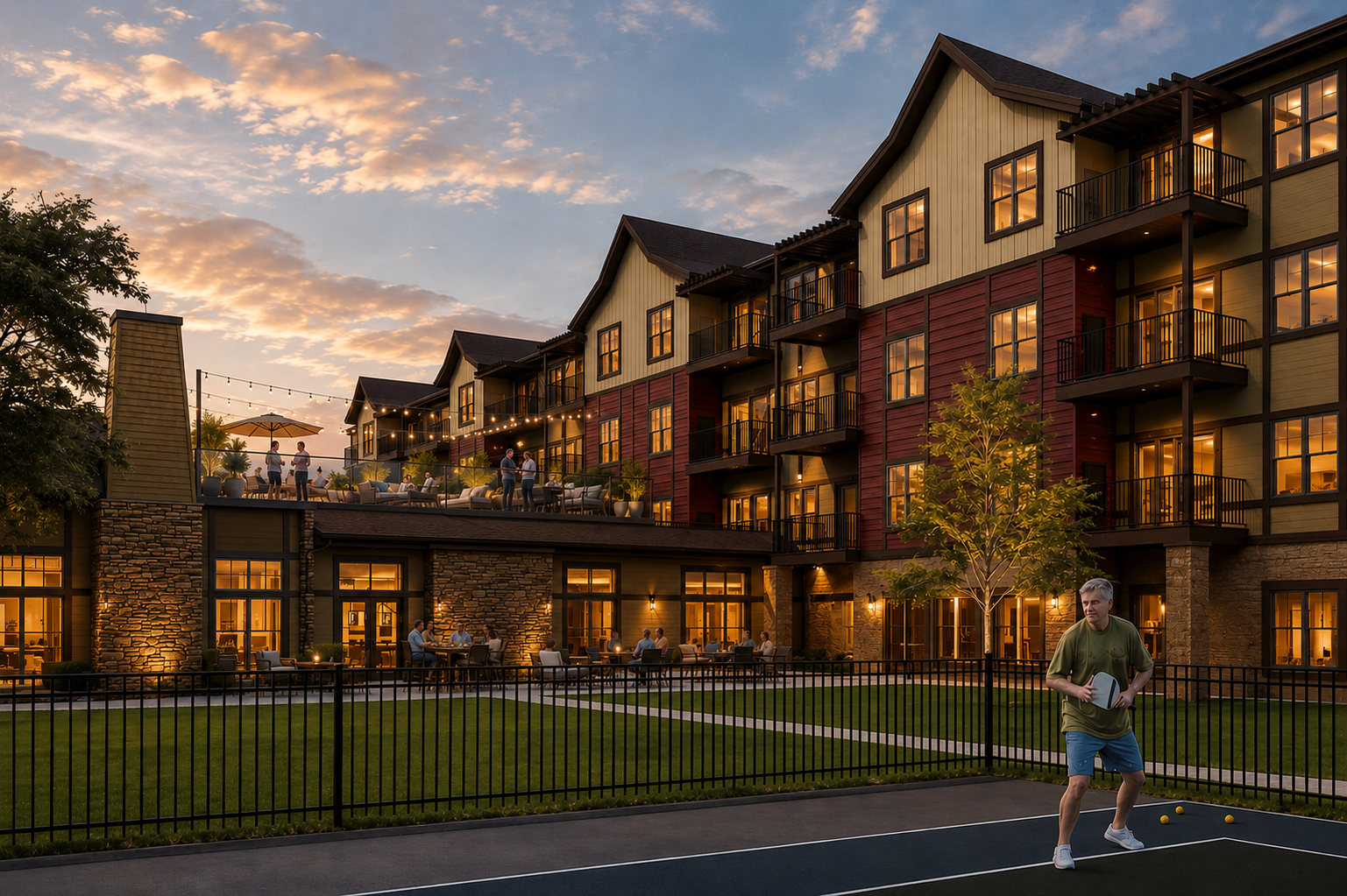 Engel Haus Phase II opening in Spring 2027.  Independent senior apartments.