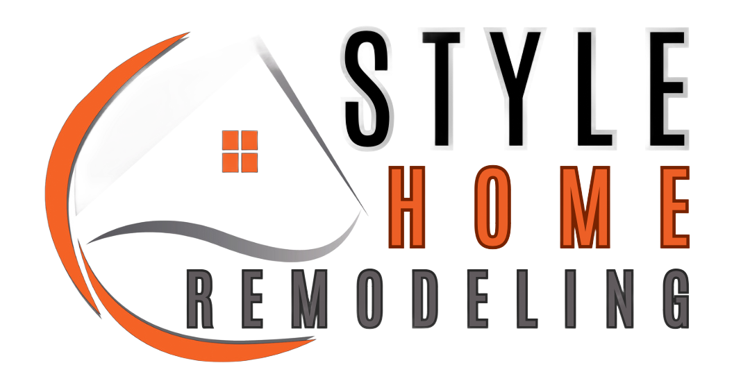 A logo for a company called style home remodeling