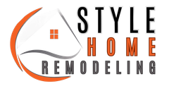 A logo for a company called style home remodeling