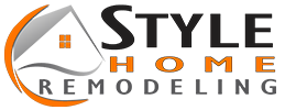 A logo for a company called style home remodeling