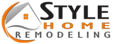 A logo for a company called style home remodeling