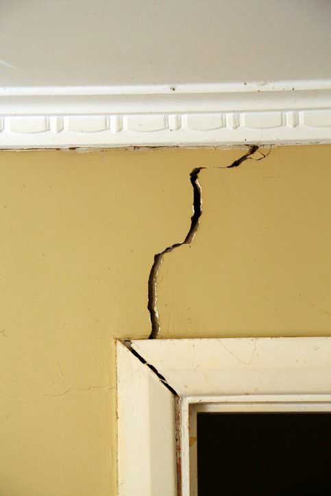 Cracks Around Window — Houston, TX — Bonilla Foundation Repair