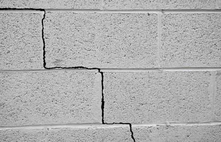 Huge Crack On Concrete Wall — Houston, TX — Bonilla Foundation Repair