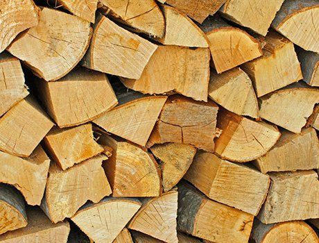 Kiln dried logs