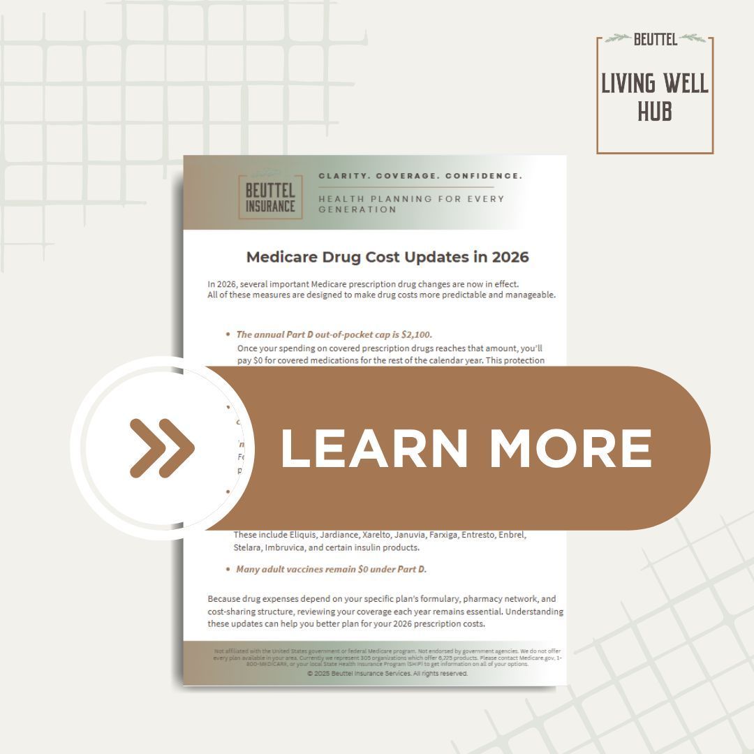Download button over a document with Living Well Hub logo.