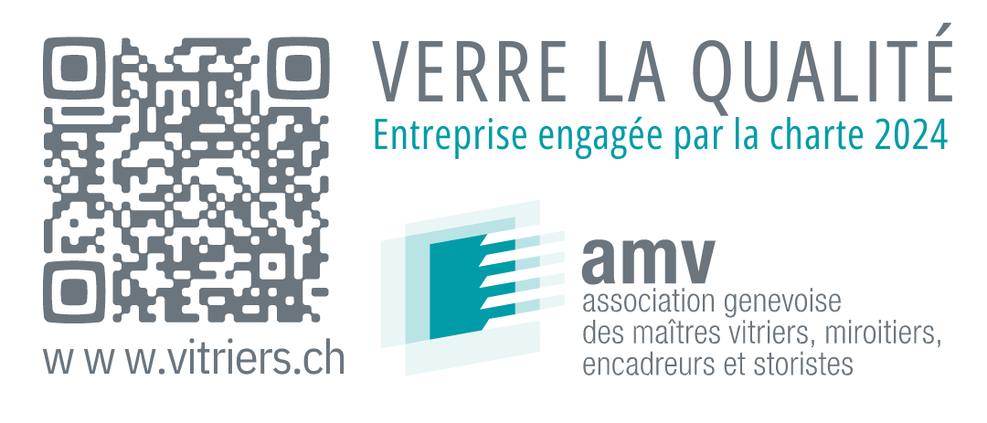 Logo verre de qualité Genève