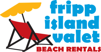 Beach chair and tent rentals on Fripp Island