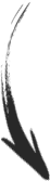 A black and white drawing of an arrow on a white background.