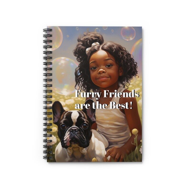 Spiral Notebook - Ruled Line Furry Friends
