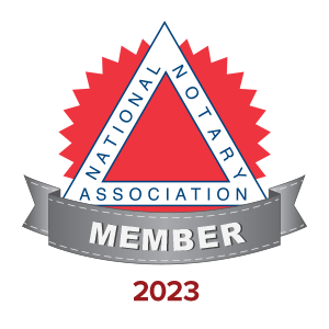 National Notary Association Member badge