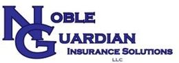 Logo: "NG" monogram, "Noble Guardian" text, "Insurance Solutions LLC" in blue.