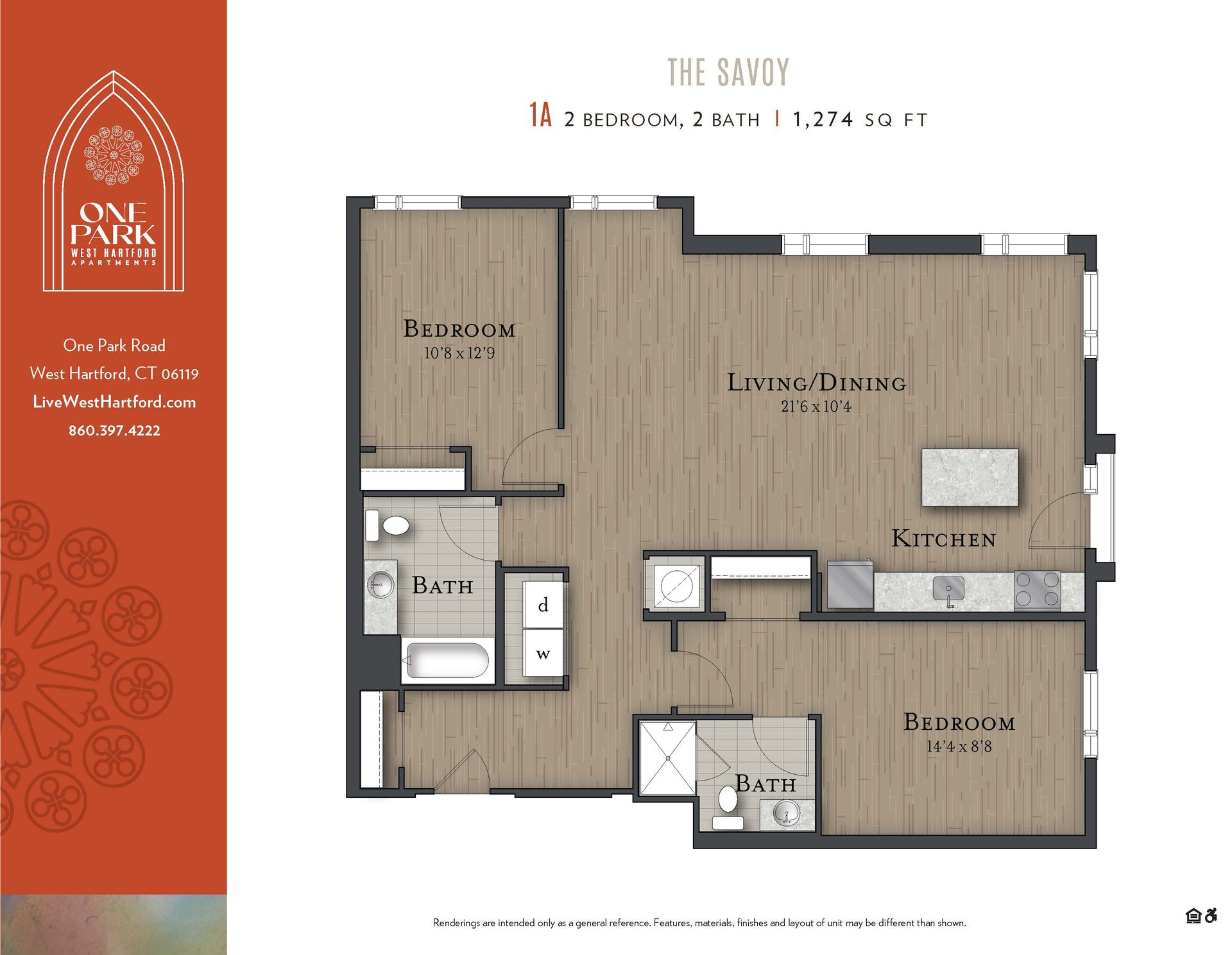 A floor plan for a house called the savoy