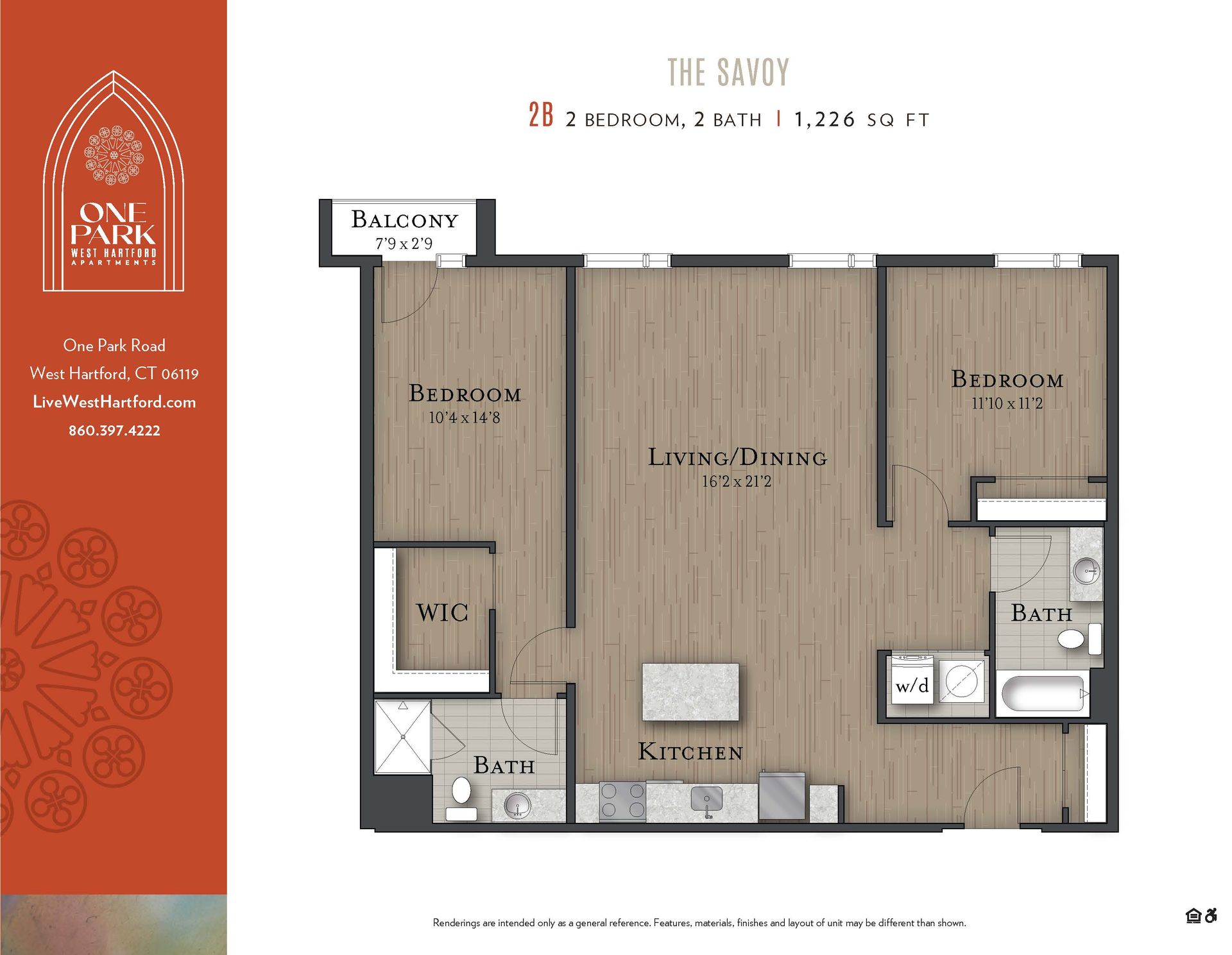 A floor plan of a house called the savoy