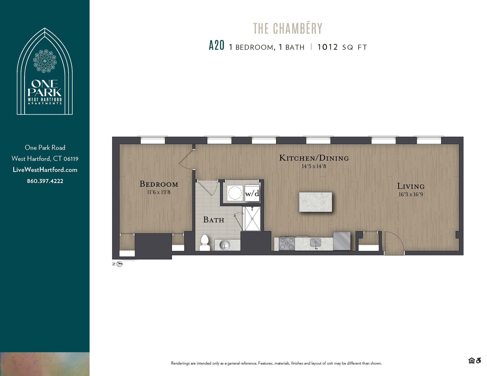A floor plan of a house with the word chambers on it