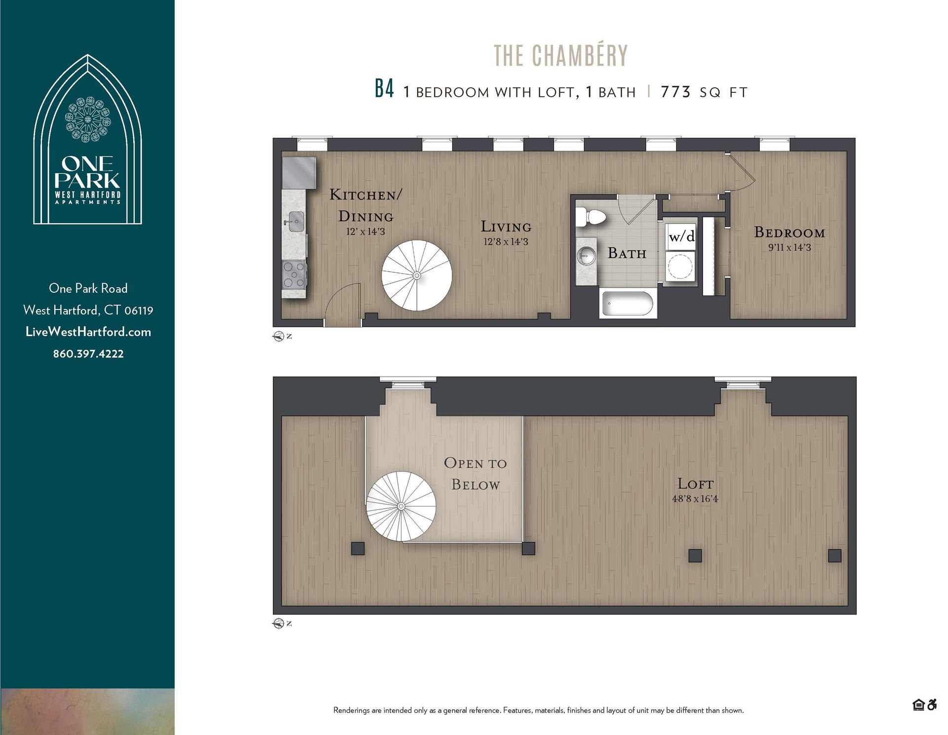 A floor plan of a house called the chambrery