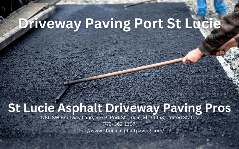 St Lucie Asphalt Driveway Paving Pros  Driveway Paving service