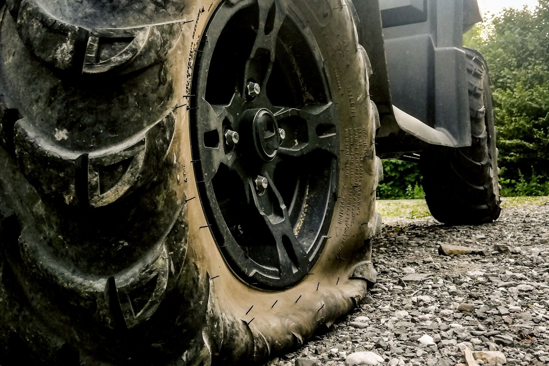 Flat Tyre | Bathurst, Nsw | Ben's Smallmotor Repairs