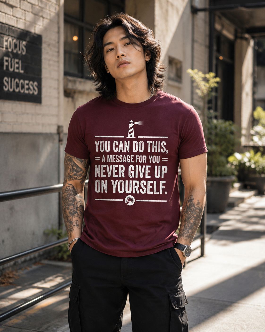 Mens Never Give Up On Yourself