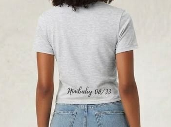 go get it gray crop top front view