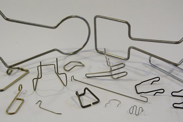 Dettaglio molle sagomate