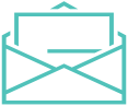 An envelope with a piece of paper in it.