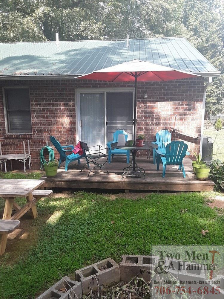 Walk-out Covered Deck Remodel