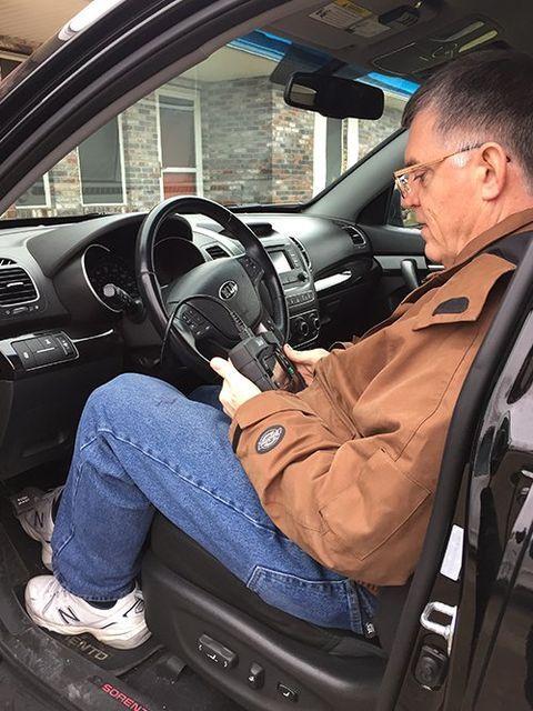 Man Inside a Car — Jackson, MO — Seabaugh’s Locksmith
