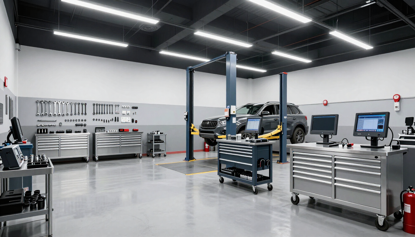 Modern Auto Repair Shop