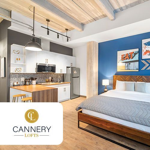 Loft-Style hotel steps away from Clifton Hill