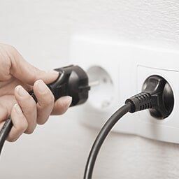 Electric Plug — Residential Electrician in Wichita, KS