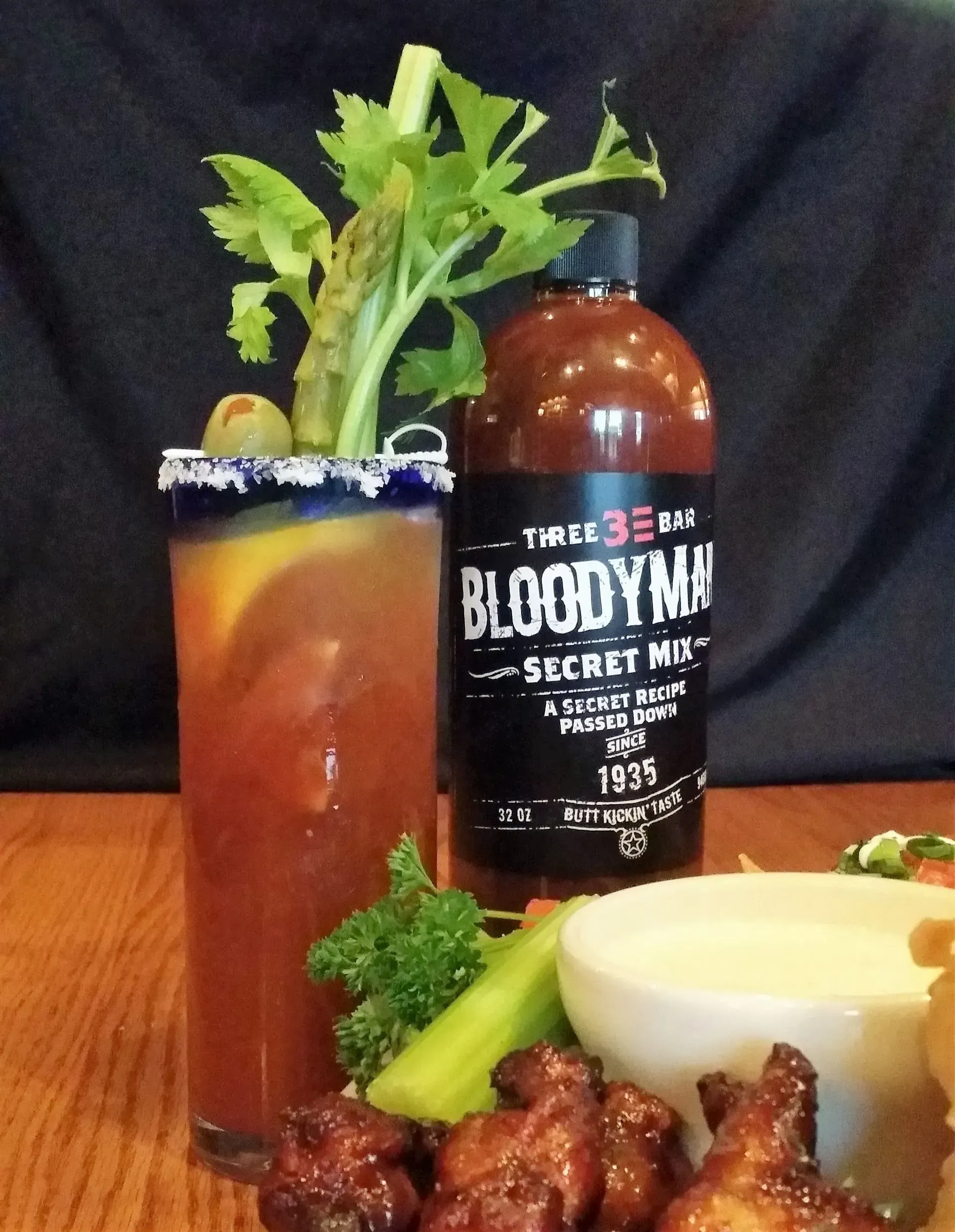 Food and Drinks on Table