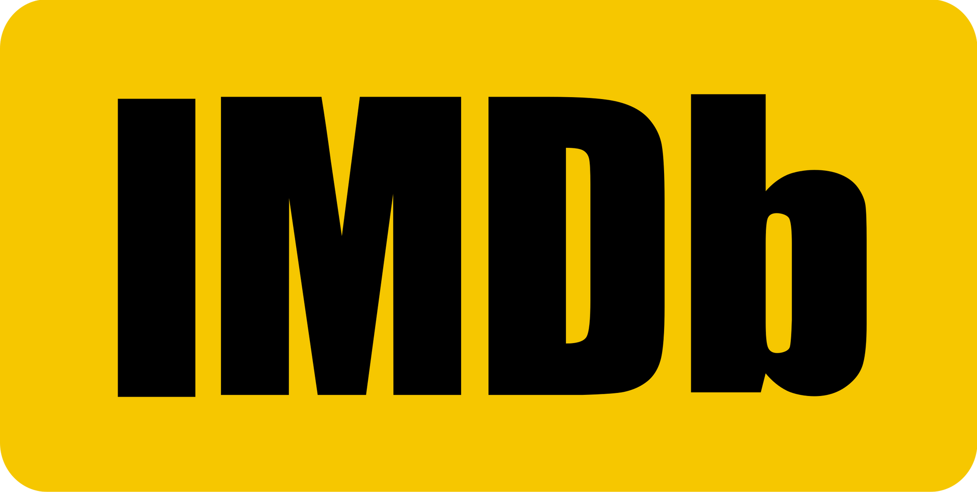 The imdb logo is yellow and black on a white background.