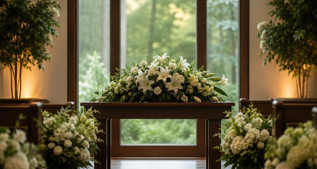 elegant floral arrangements for funeral homes Saskatoon, SK