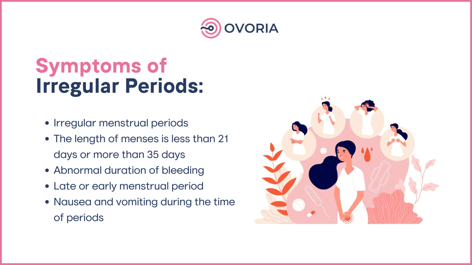 What Are The Symptoms Of Irregular Periods