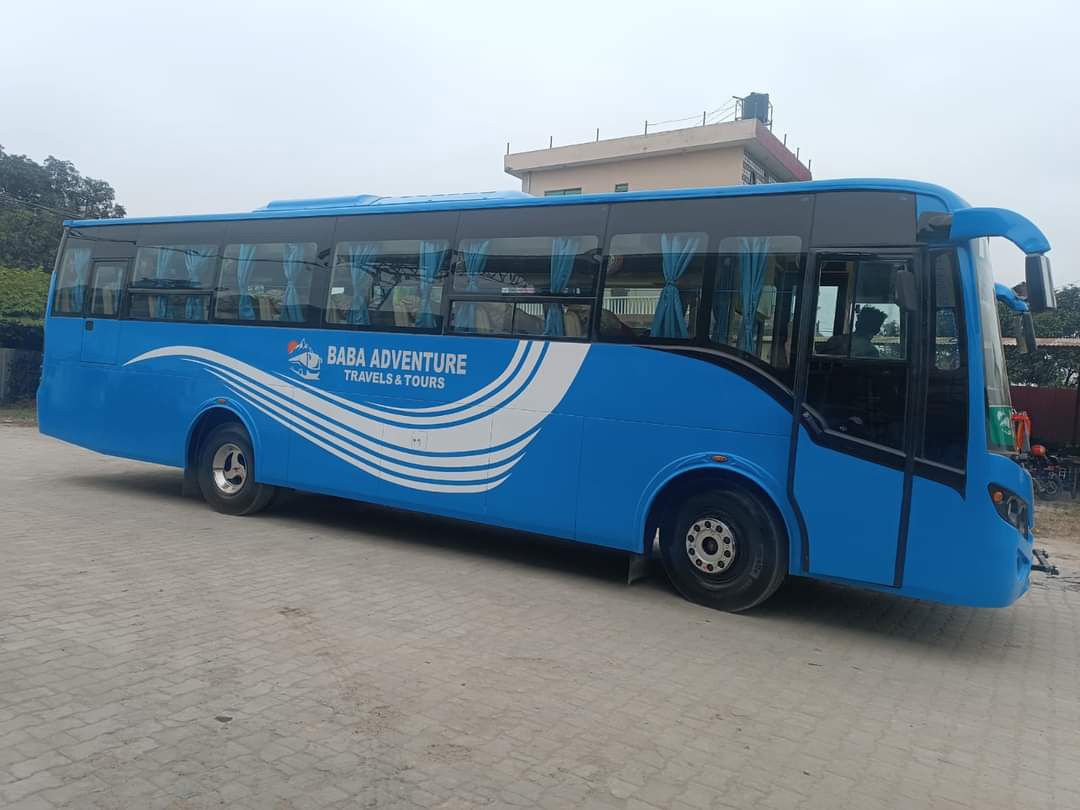 Tourist Bus in Nepal