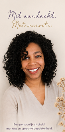 Vanessa Baloe, persoonlijk uitvaartverzorger van Caresz Uitvaartzorg