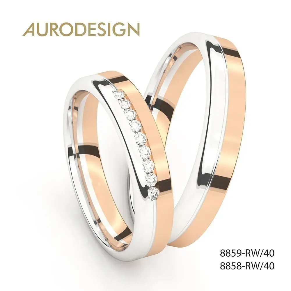 Trouwringen set AD3