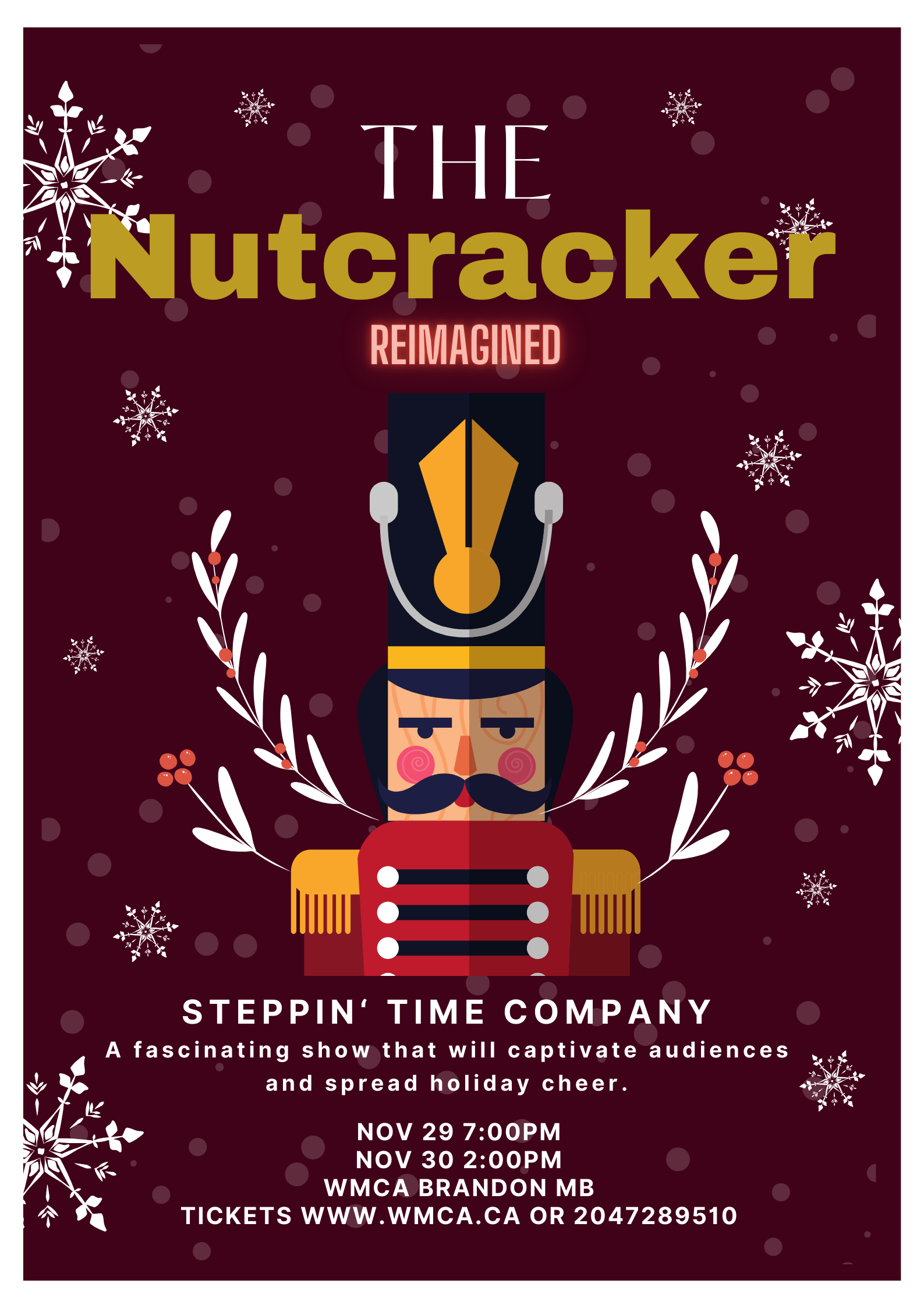 The Nutcracker Reimagined by the Steppin' Time Dance Company