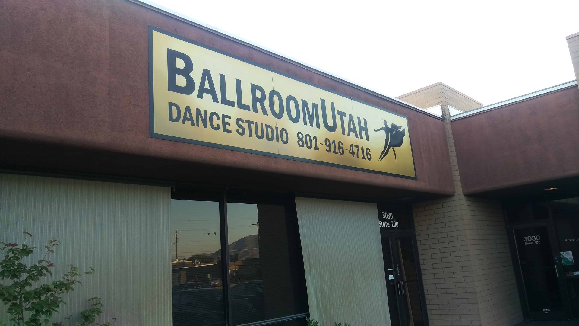 BallroomUtah Dance Studio storefront