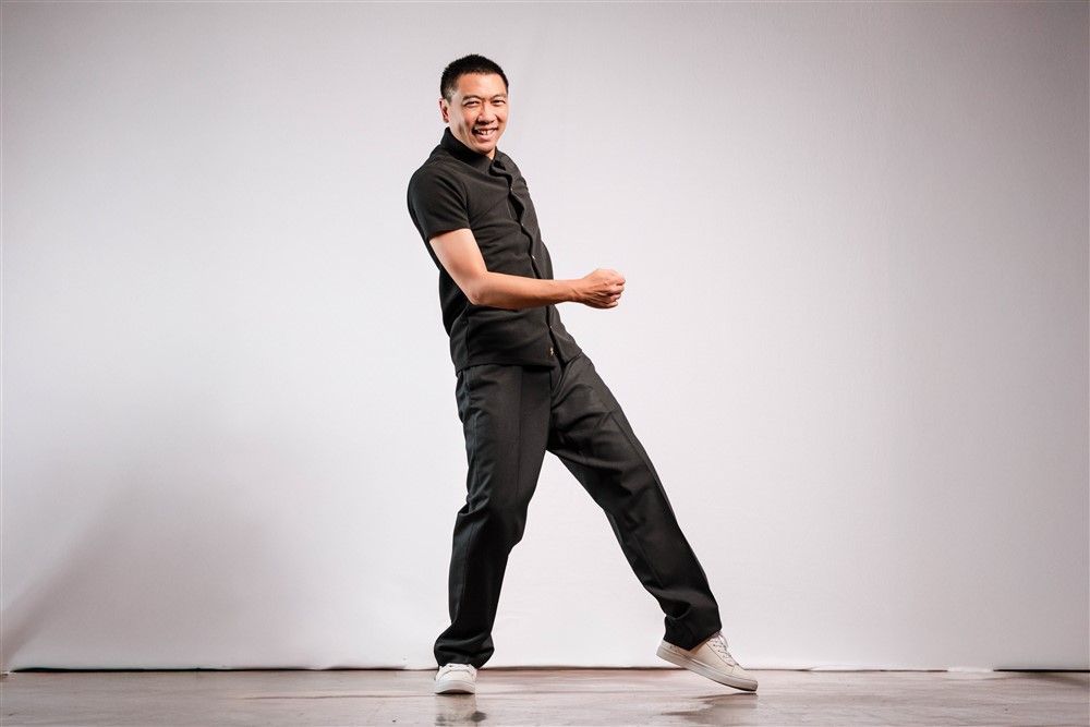 Kim dancing freestyle