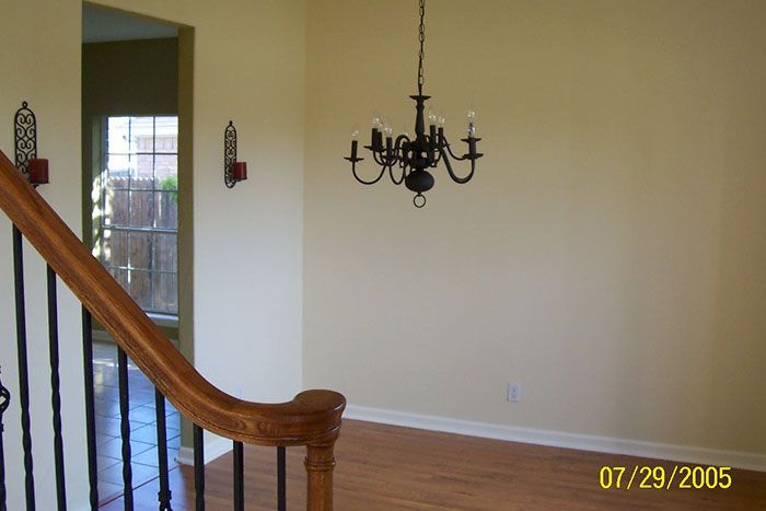 A picture of a staircase taken on 07/29/2005