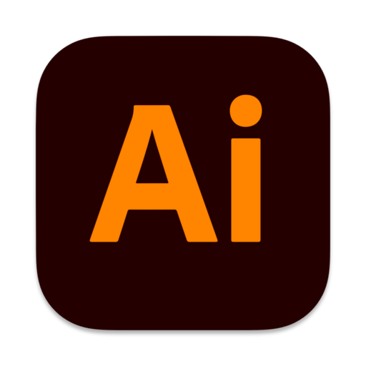 An app icon for adobe illustrator is shown
