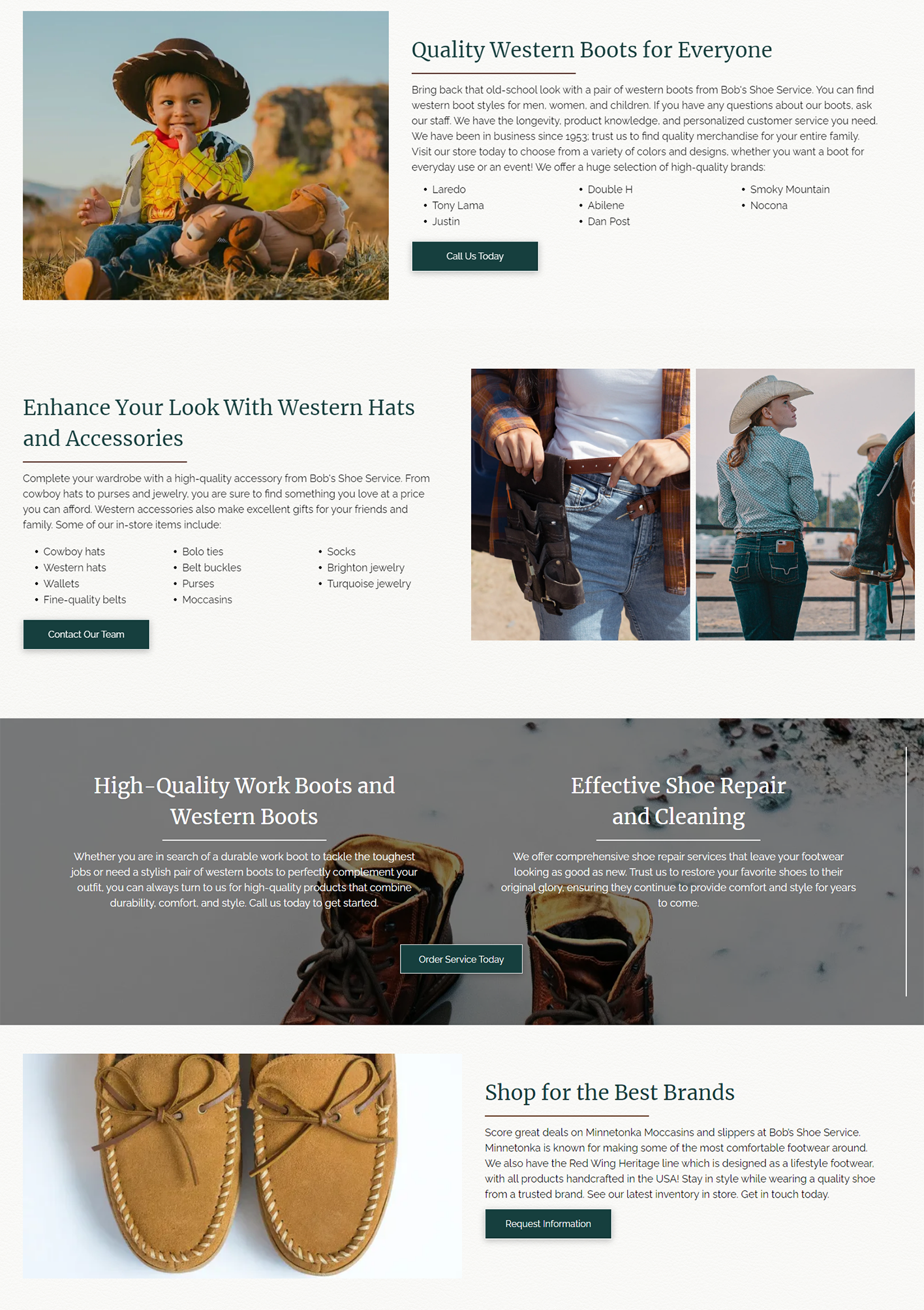Website example loading