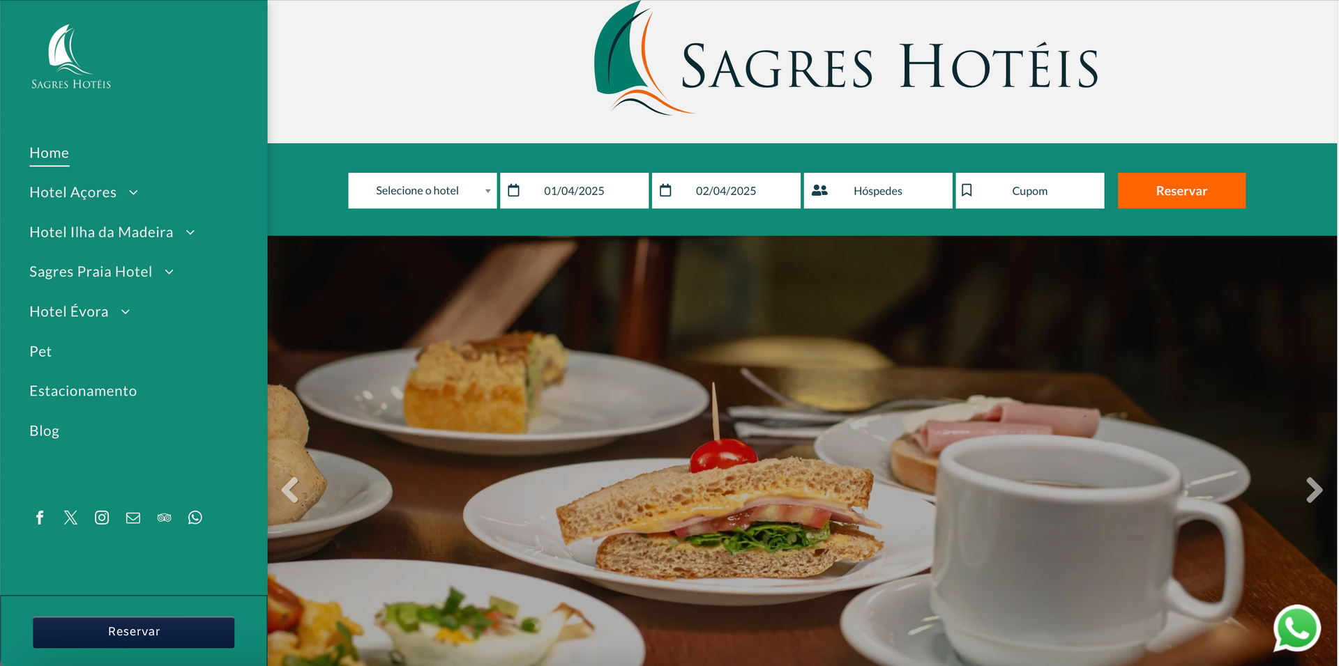 Site Rede Sagres
