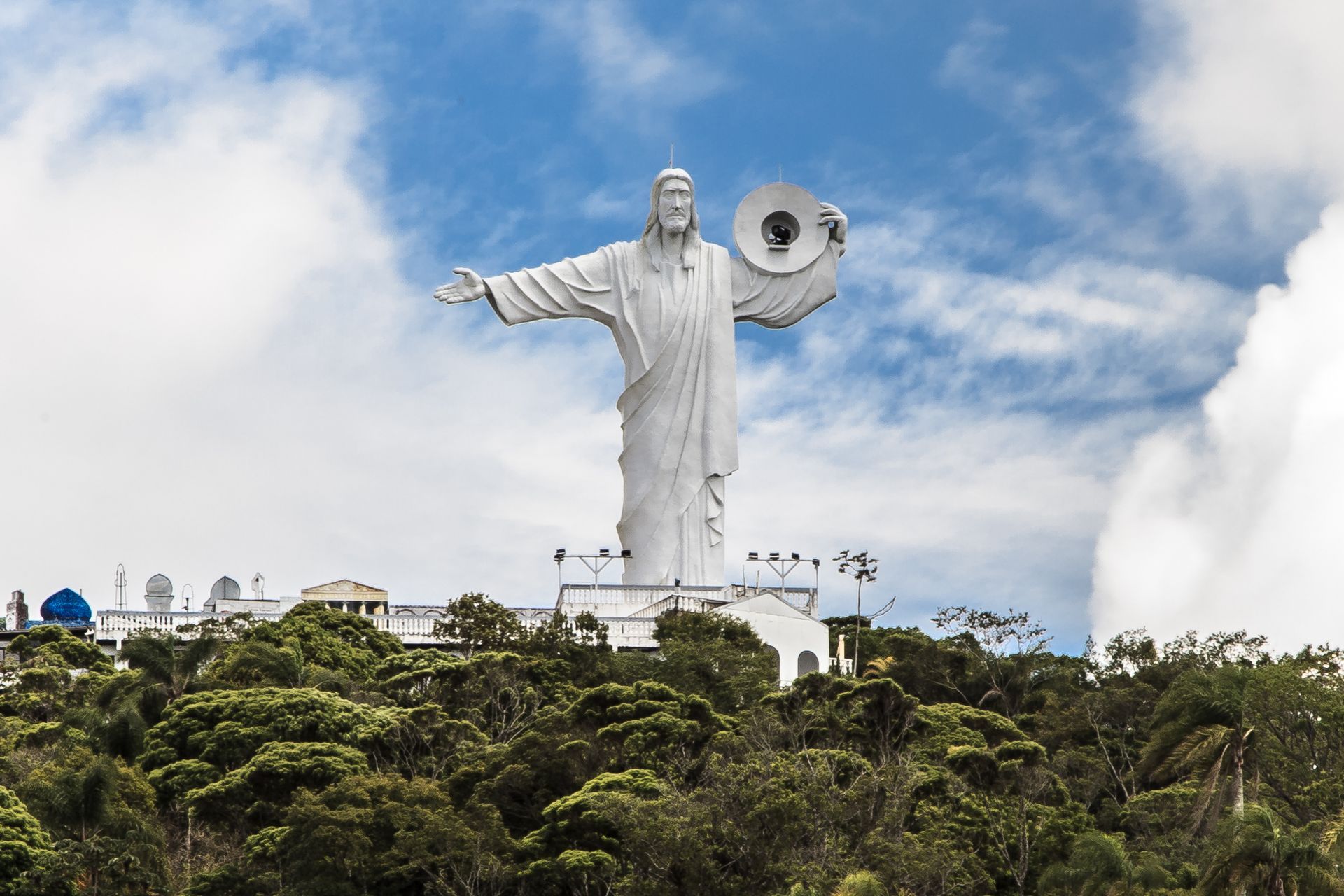 Vista panorâmica no Cristo Luz