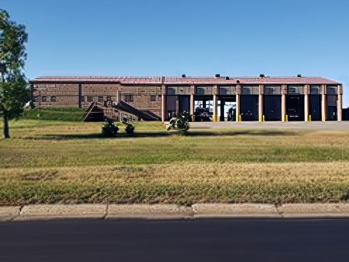 This image shows the installed wall panels at Fertile-Beltrami School in Fertile, MN.