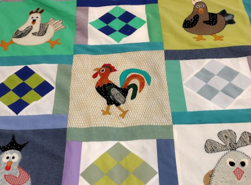 Granny's Chicken Quilt  | Rachel Ann Quilts LLC